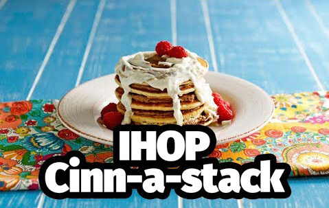 IHOP Cinnastax Pancakes