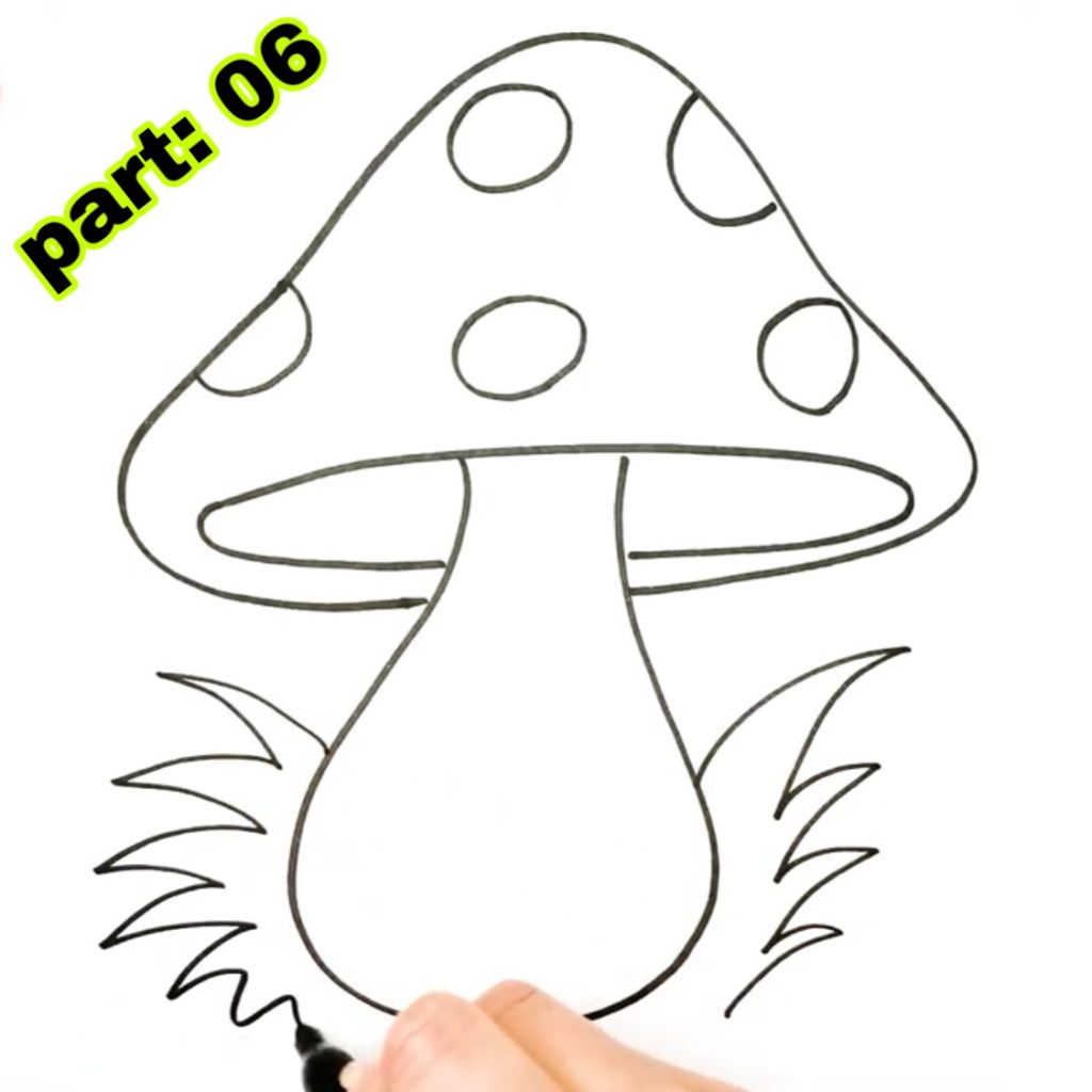 Mushroom Drawing