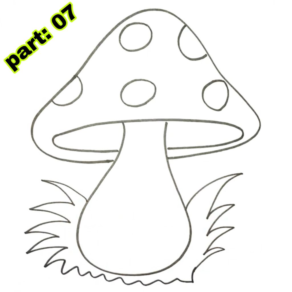 Mushroom Drawing