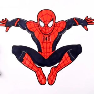 Read more about the article Exclusive Spider Man Drawing for Kids in Just 5 Steps