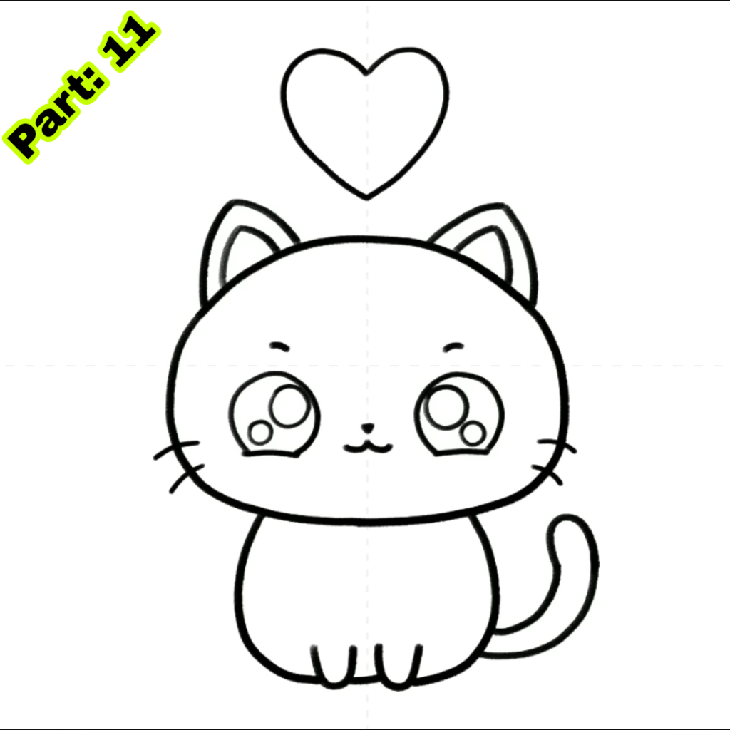 Cute Cat Drawing