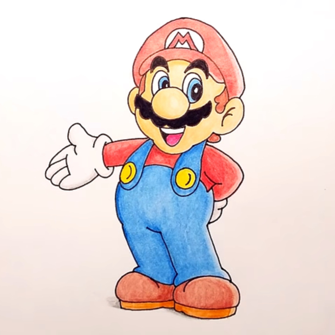 Read more about the article Easy Mario Drawing in Just 3 Minutes