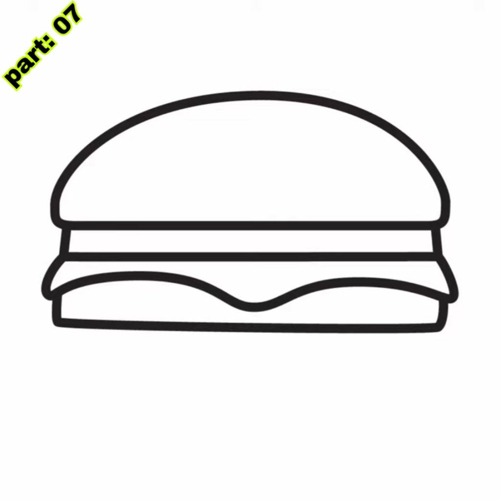 Burger Drawing