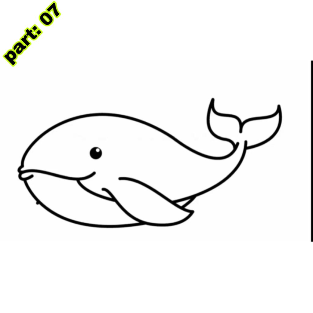 Whale Drawing