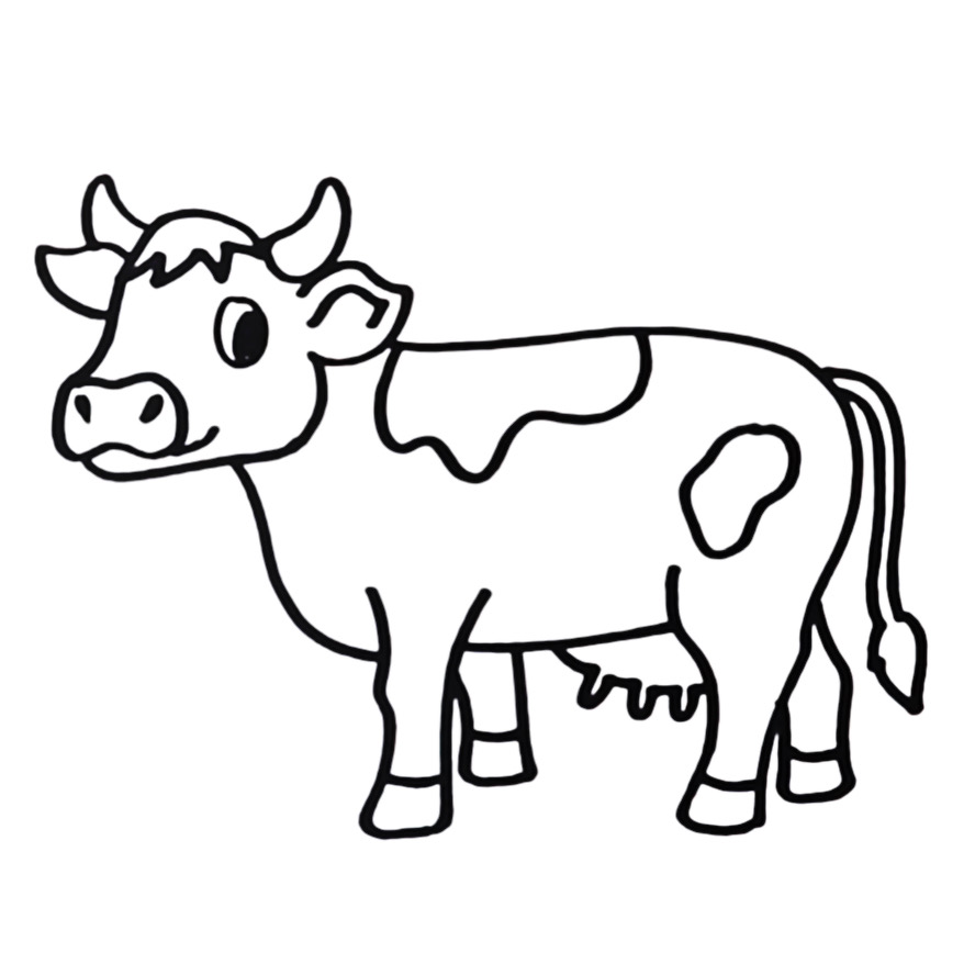 You are currently viewing Easy Cow Drawing in Just 4 Minutes