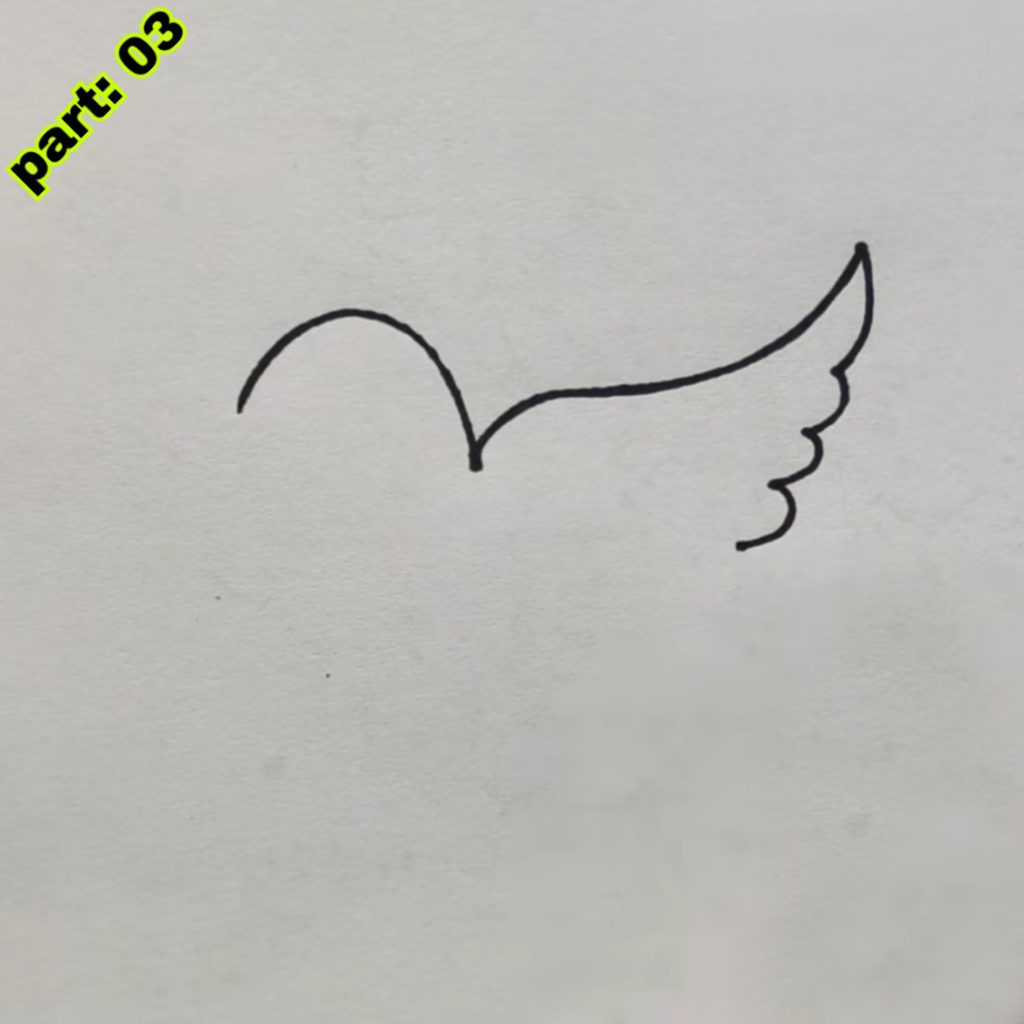 Flying Bird Drawing