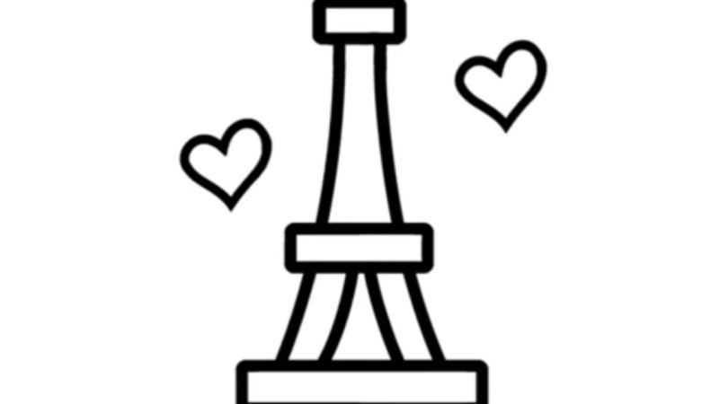 Eiffel Tower Drawing