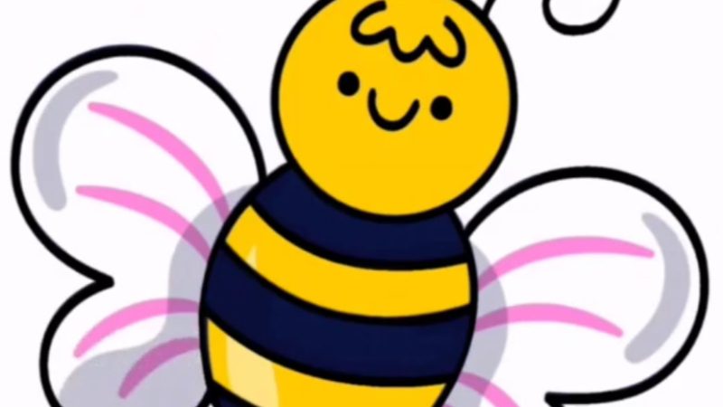 Bee Drawing