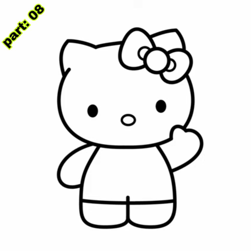 Hello Kitty Drawing