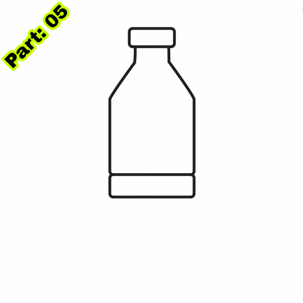 Water Bottle Drawing