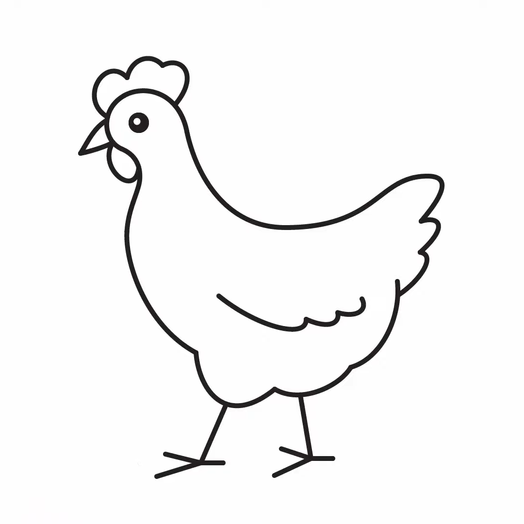 You are currently viewing Easy Chicken Drawing for Kids in Just 5 Minutes