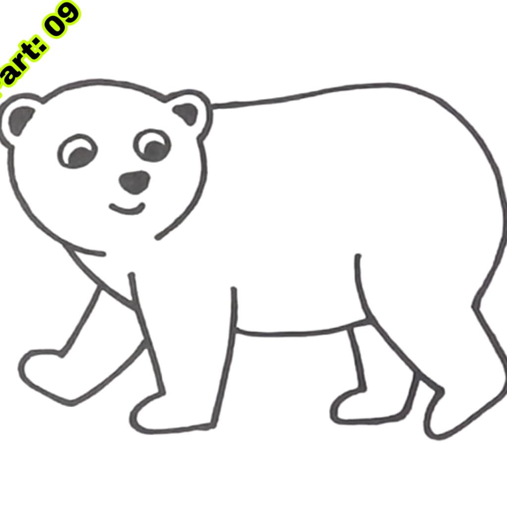 Polar Bear Drawing