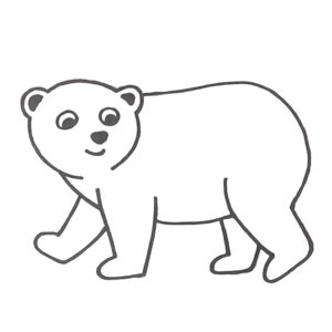 Read more about the article Amazing Polar Bear Drawing for Kids in Just 5 Minutes