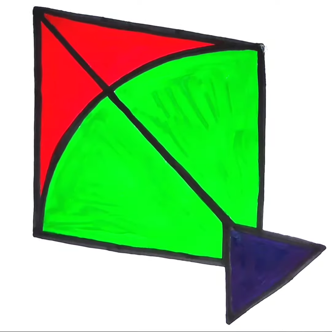 Read more about the article Easy Kite Drawing for Kids in just 2 Minutes