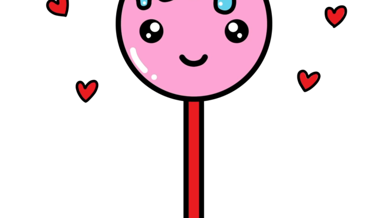 Lollipop Drawing