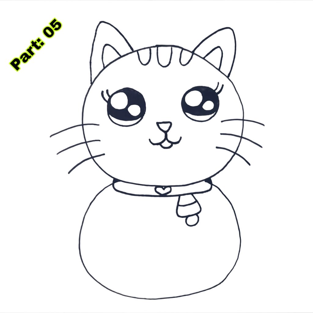 Easy Cat Drawing