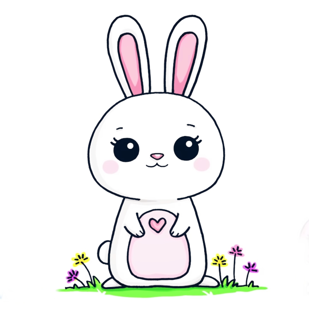 Read more about the article A Delightful Bunny Drawing in Just 3 Minutes