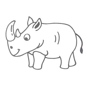 Read more about the article Beautiful Rhino Drawing in 2023