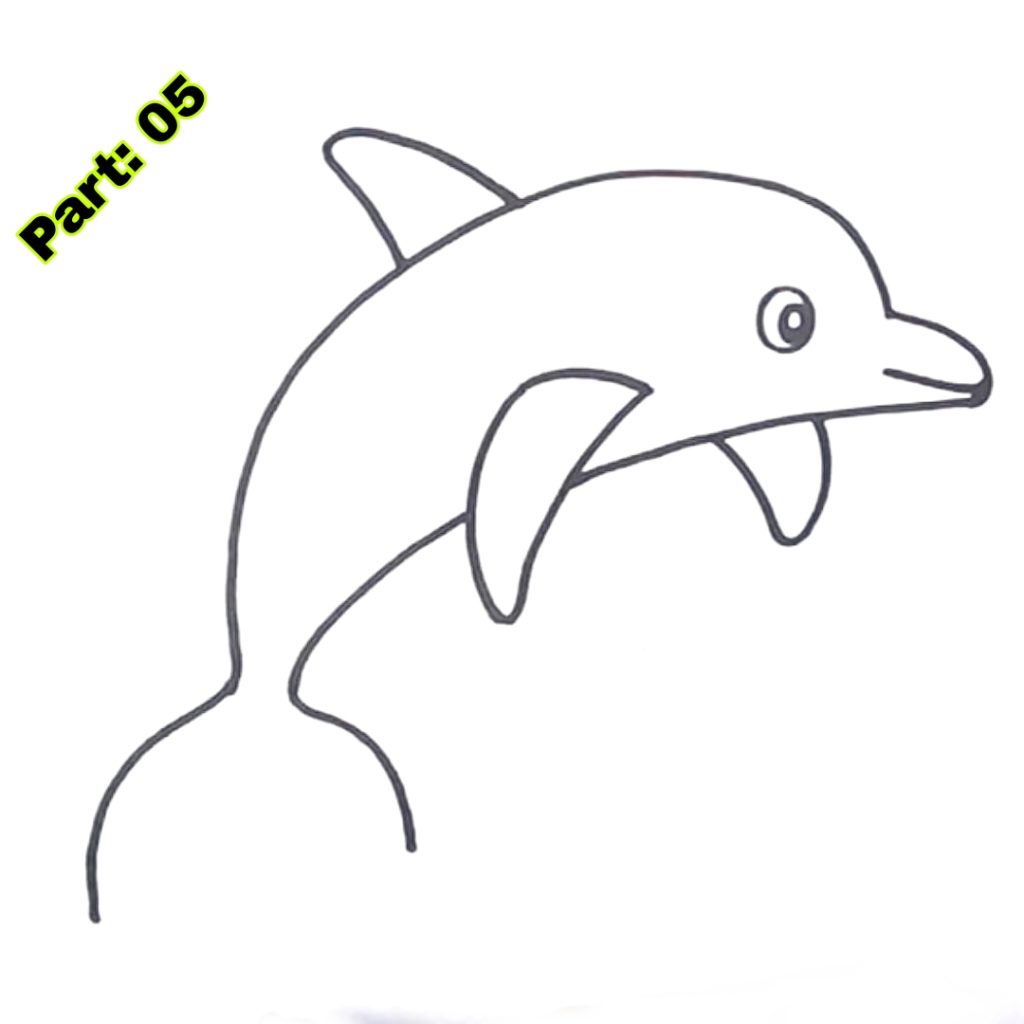 Dolphin Drawing