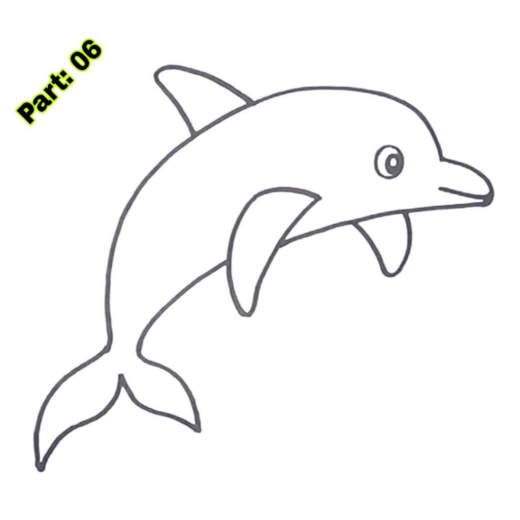 Dolphin Drawing