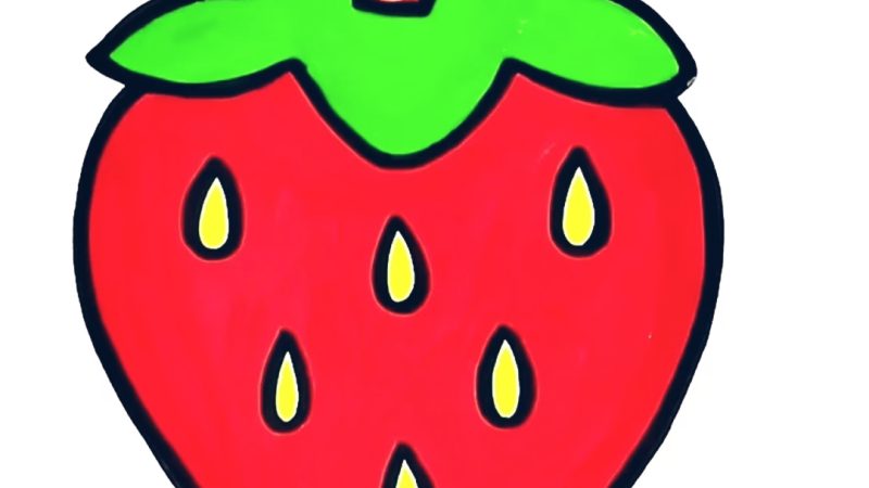 Strawberry Drawing