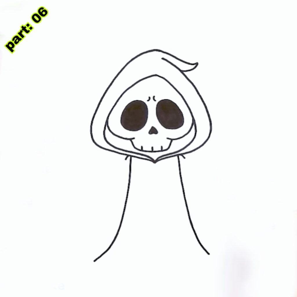 Cute Ghost Drawing