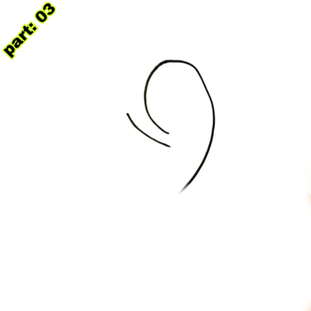 Ear Drawing Easy