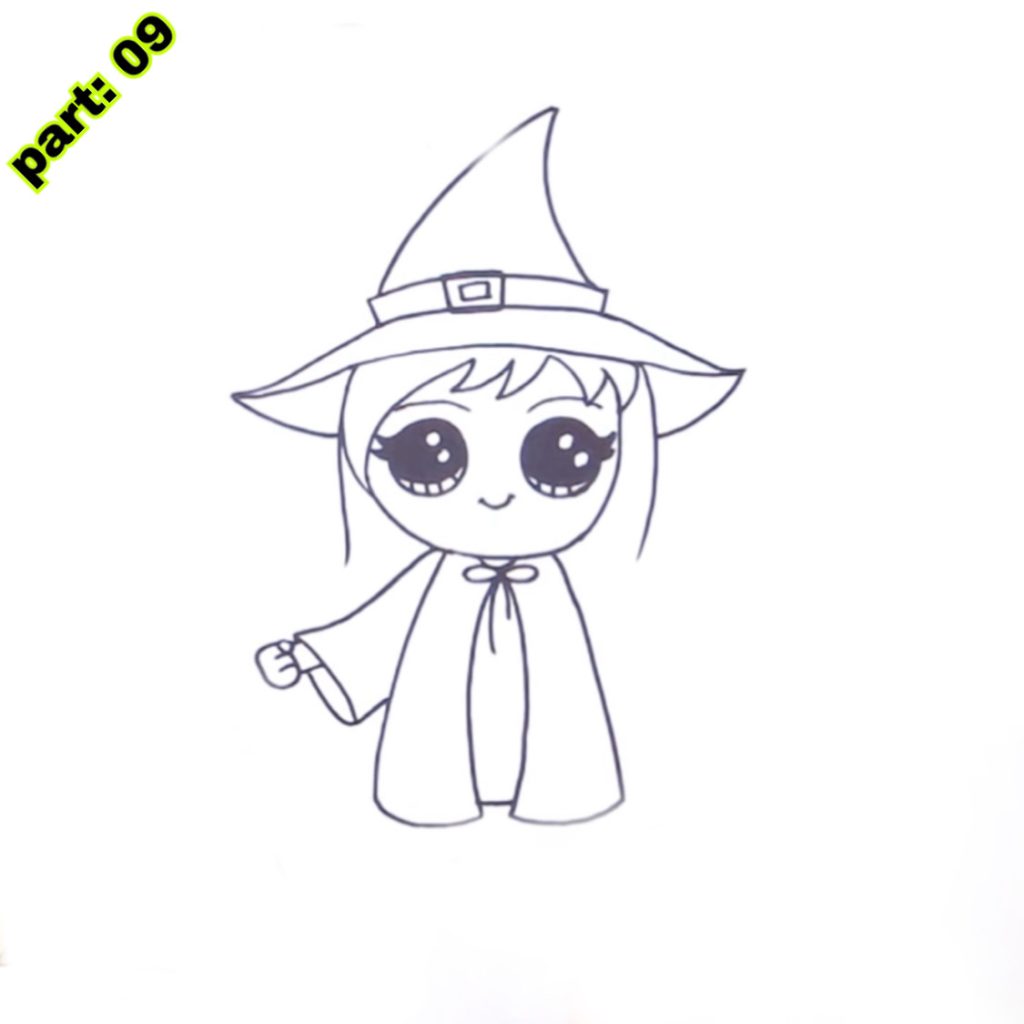 Witch Drawing