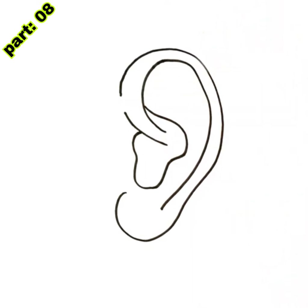 Ear Drawing Easy