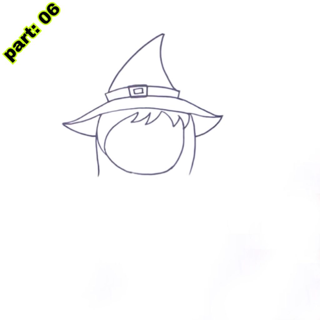 Witch Drawing