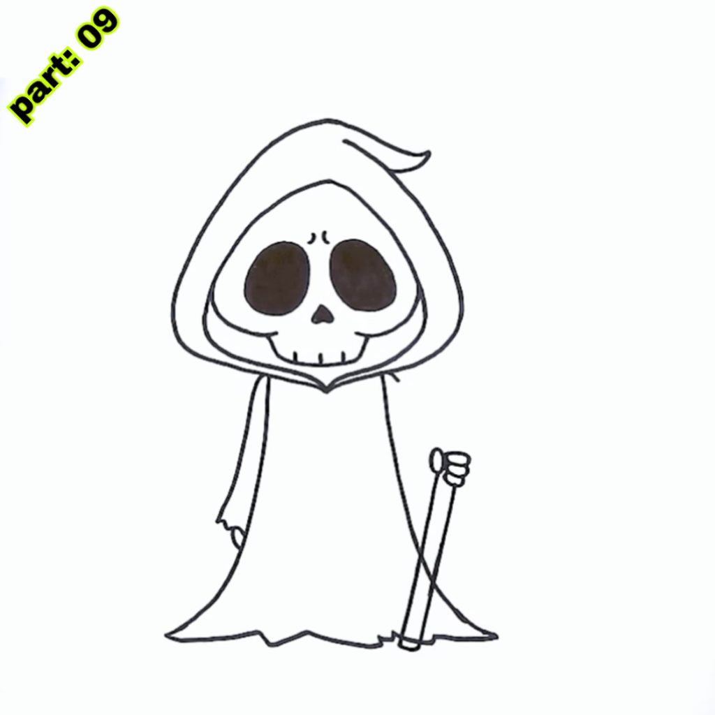 Cute Ghost Drawing