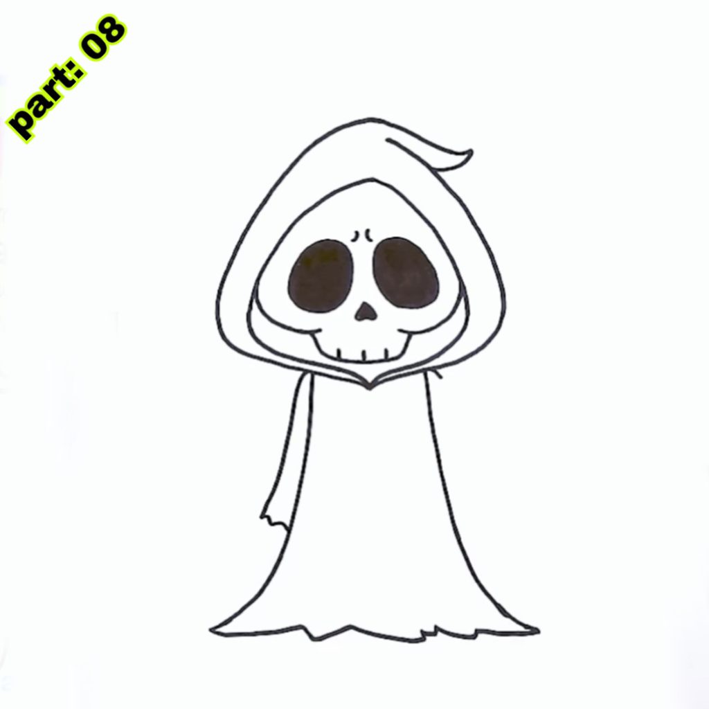 Cute Ghost Drawing