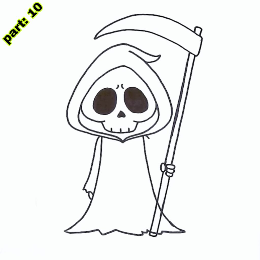 Cute Ghost Drawing