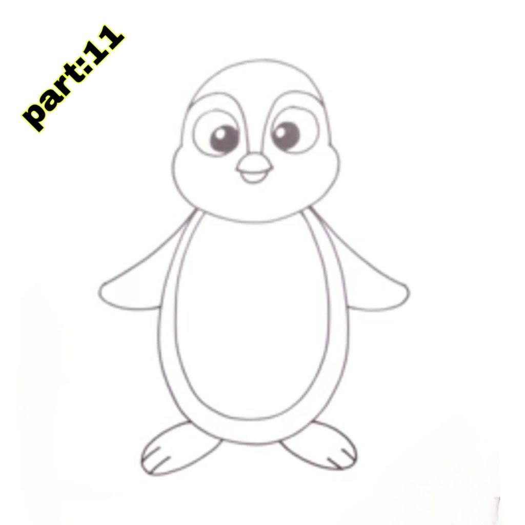 Simple Penguin Drawing