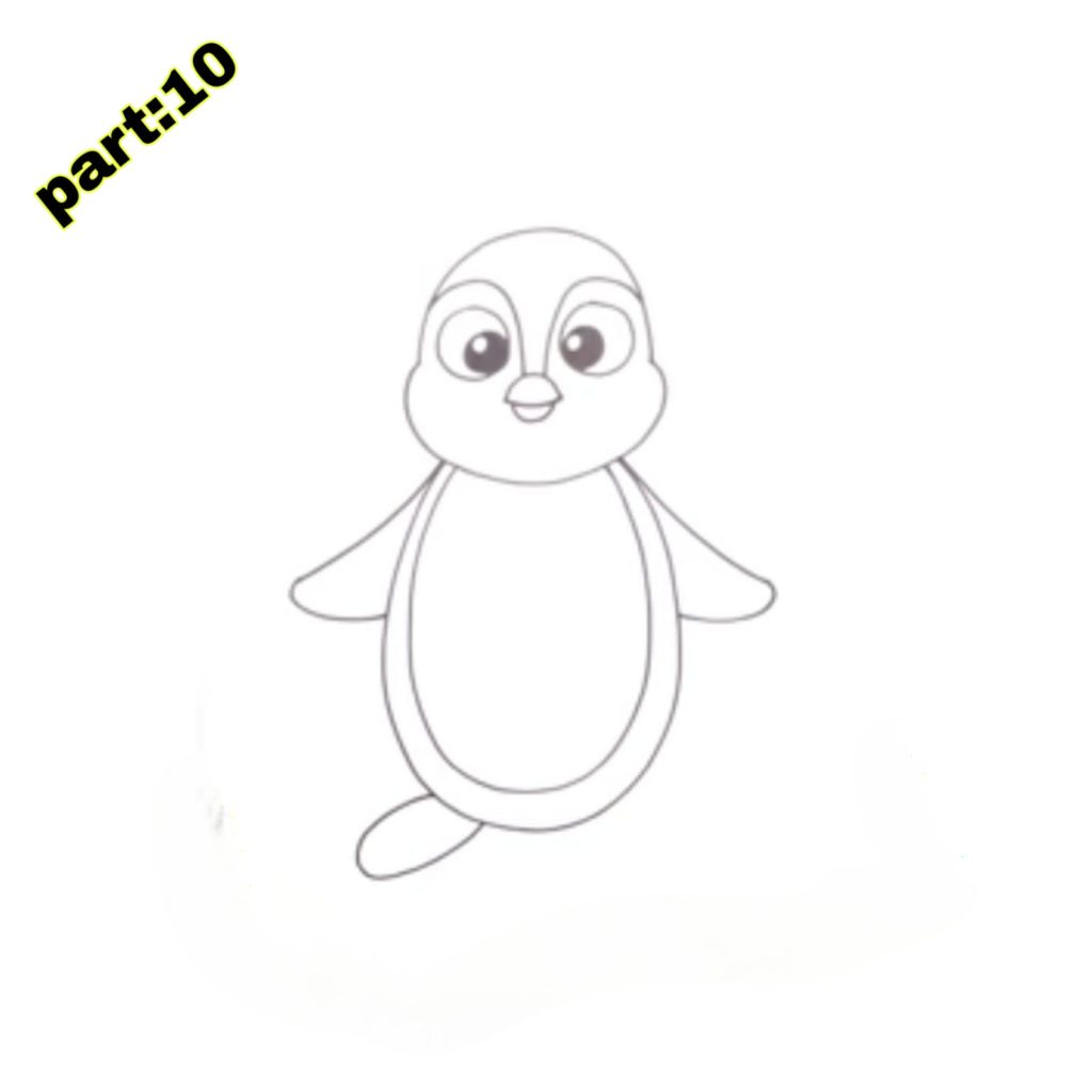 Simple Penguin Drawing