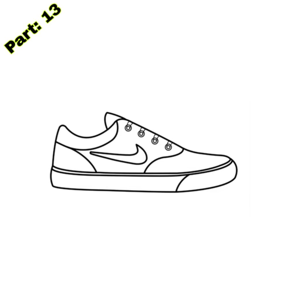 Nike Shoe Drawing