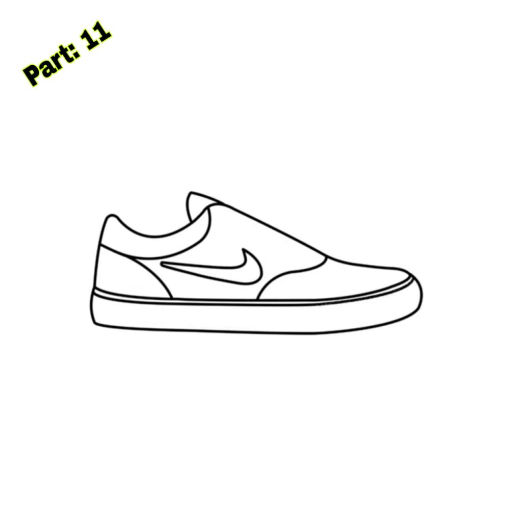 Nike Shoe Drawing