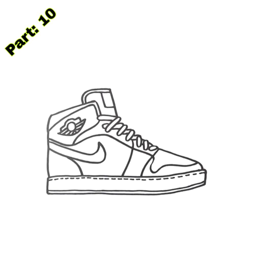 Jordan Shoe Drawing