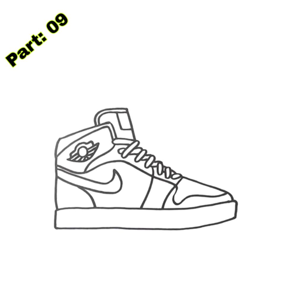 Jordan Shoe Drawing