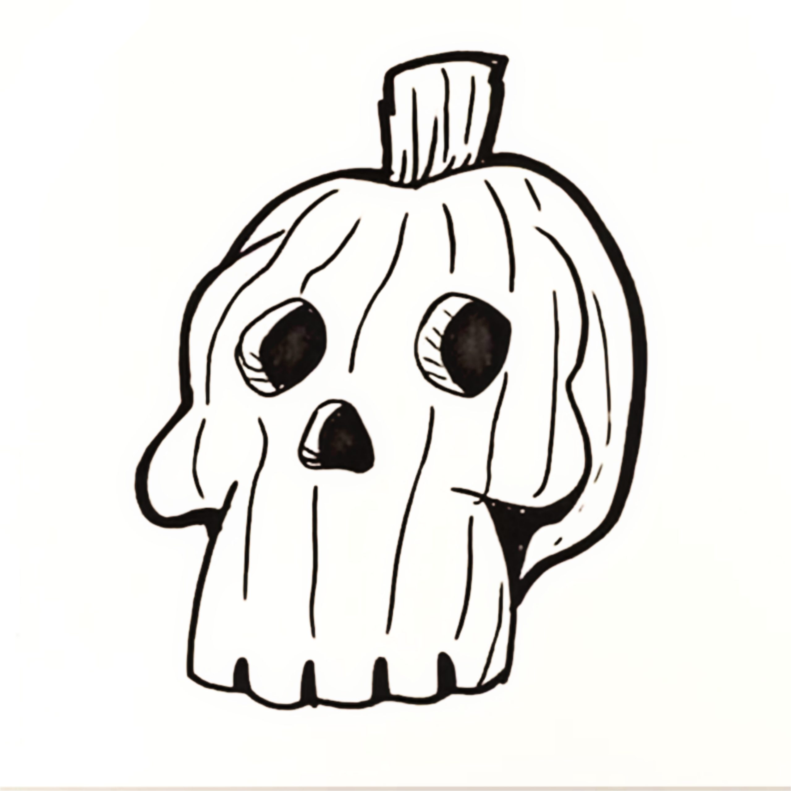 You are currently viewing  Amazing Pumpkin skull Drawing for kids (5X Easier)