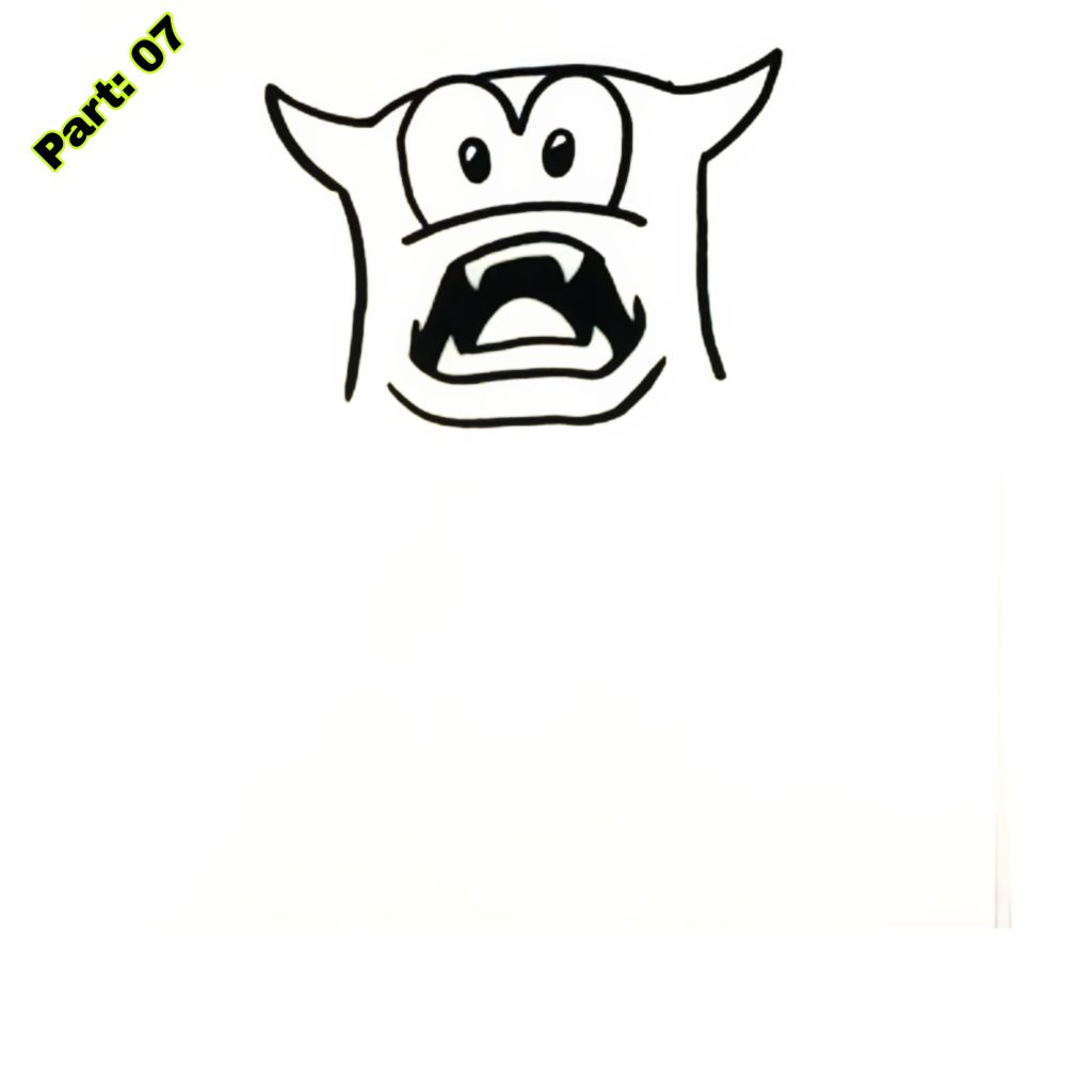 Easy Monster Drawing