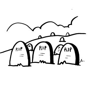 Read more about the article Easy Graveyard Drawing for kids (10X Easier)