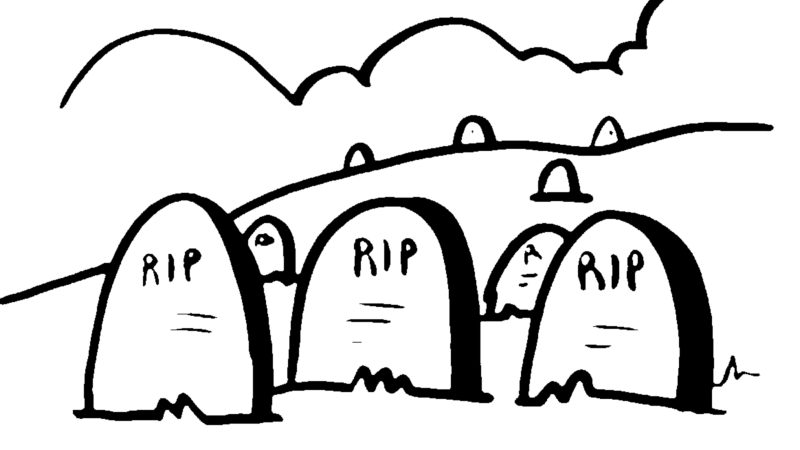 Graveyard Drawing