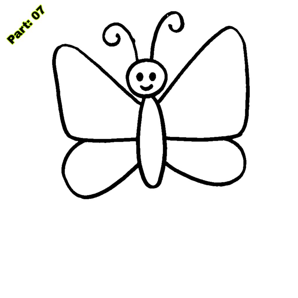 Easy To Draw Butterfly