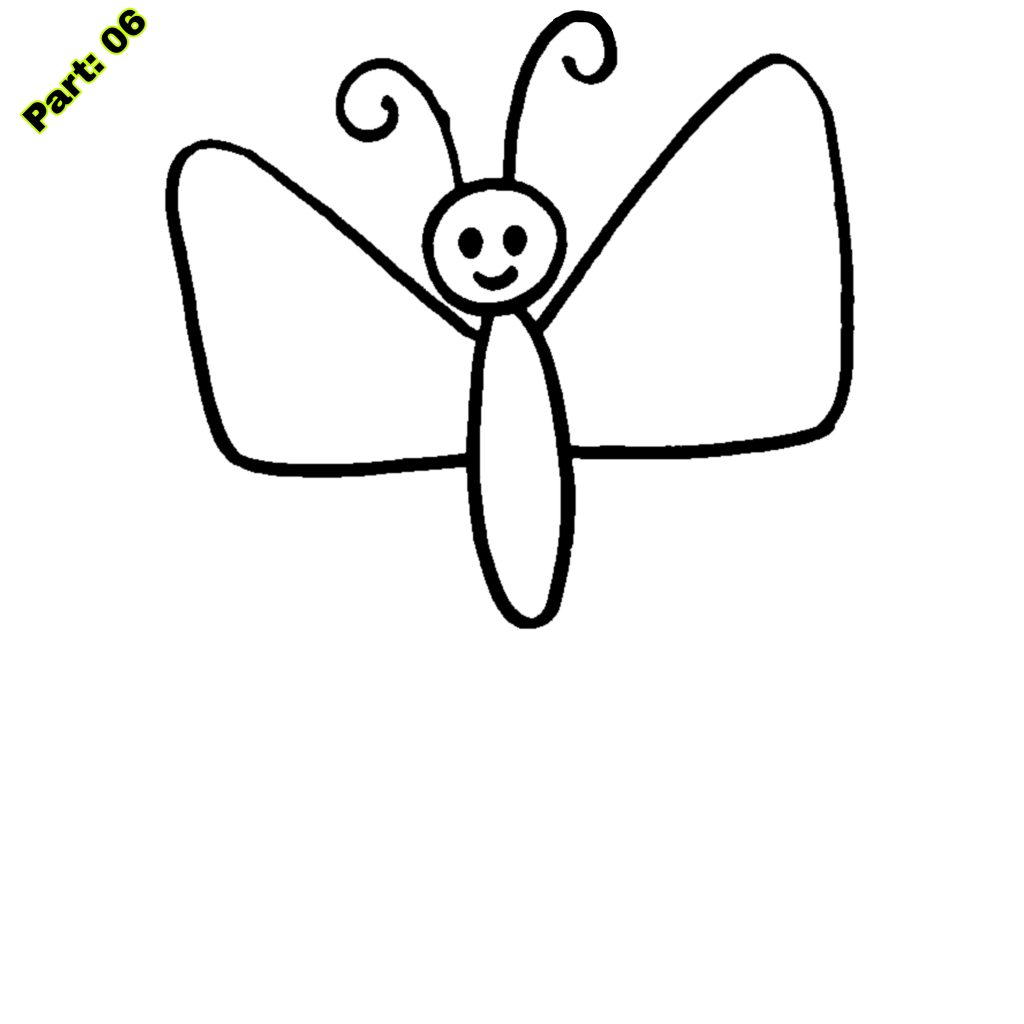 Easy To Draw Butterfly