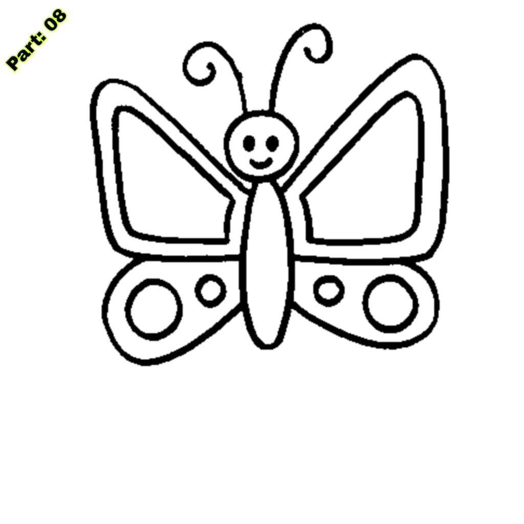 Easy To Draw Butterfly