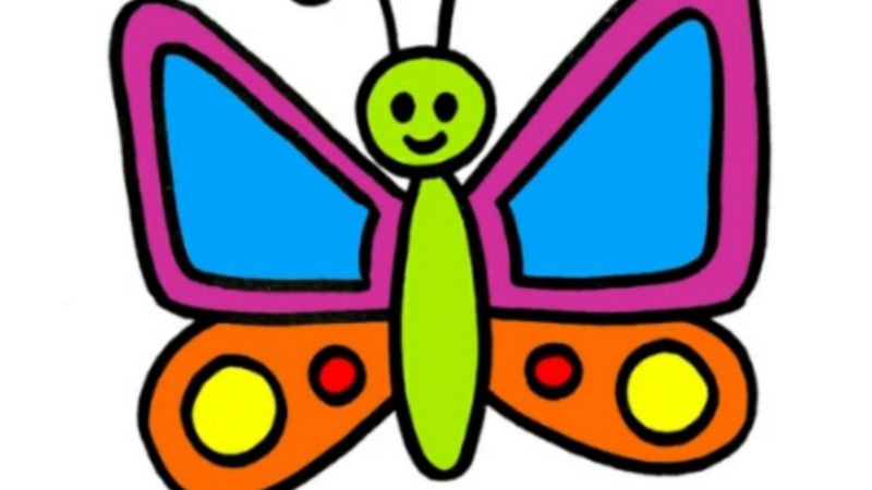 Easy To Draw Butterfly