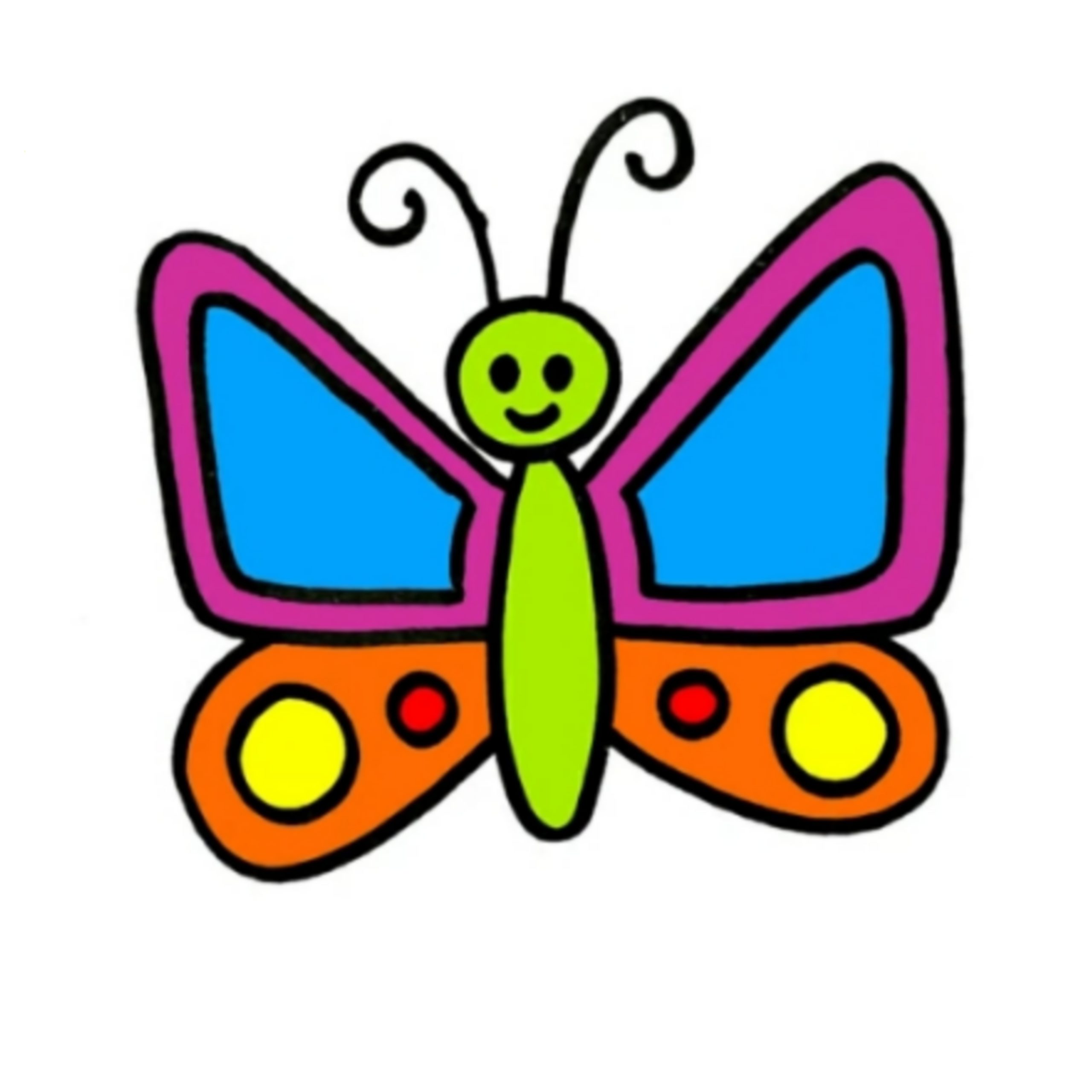 You are currently viewing Easy To Draw Butterfly for Kids in Just 3 Minutes