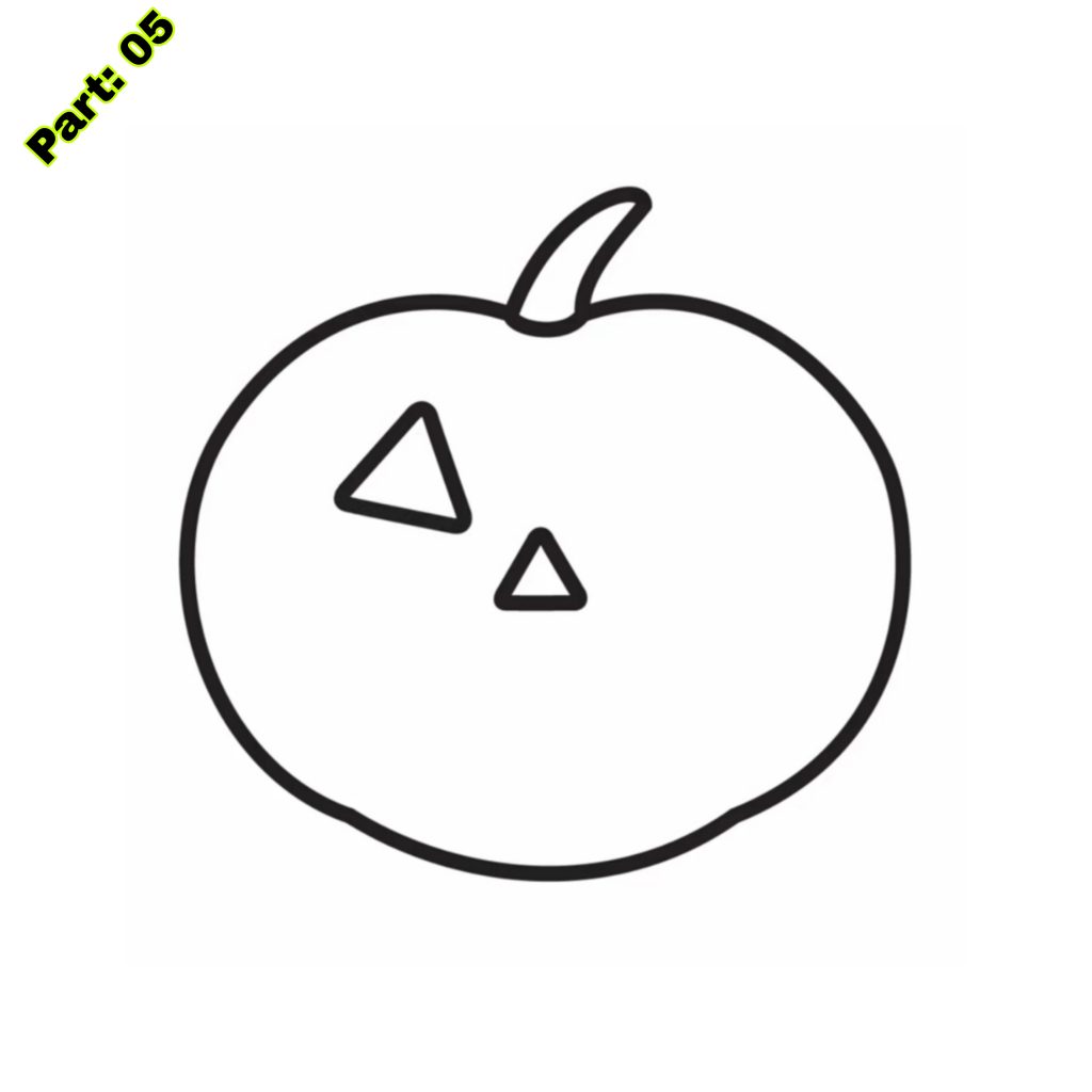 Simple Pumpkin Drawing