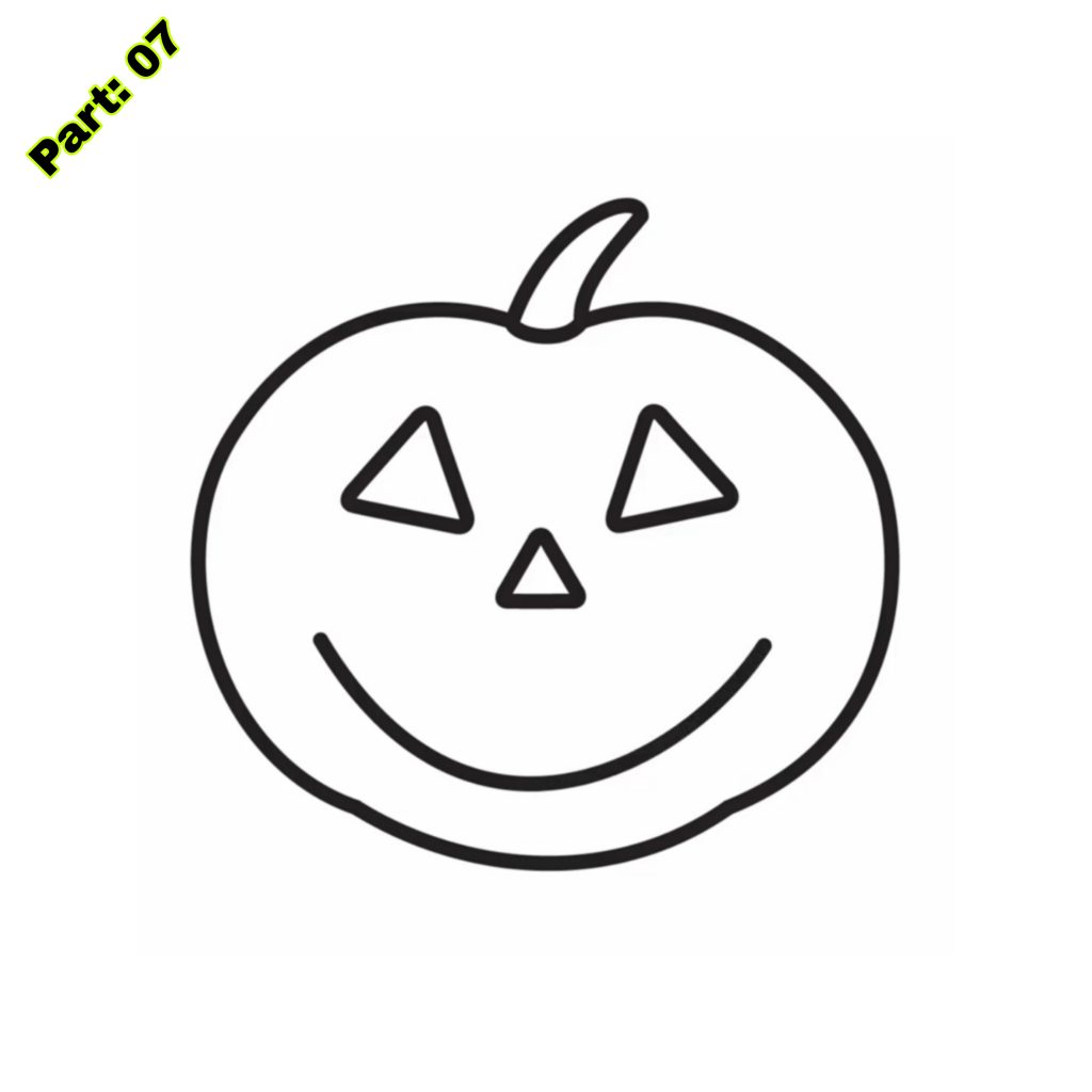 Simple Pumpkin Drawing